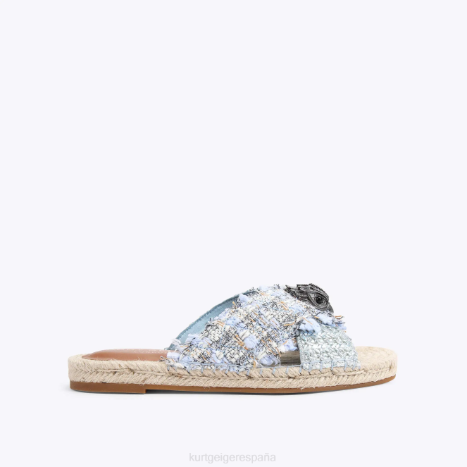 Kurt Geiger mujer alpargata london kensington 2LPR444 | calzados azul pálido